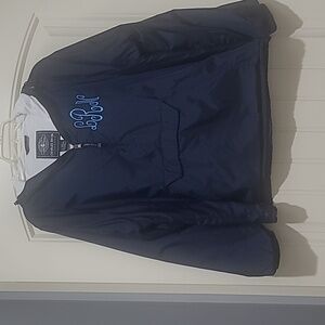 Navy Charles River Monogrammed Jacket